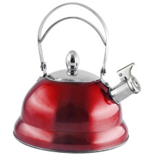 Чайник со свистком красный NS11KET