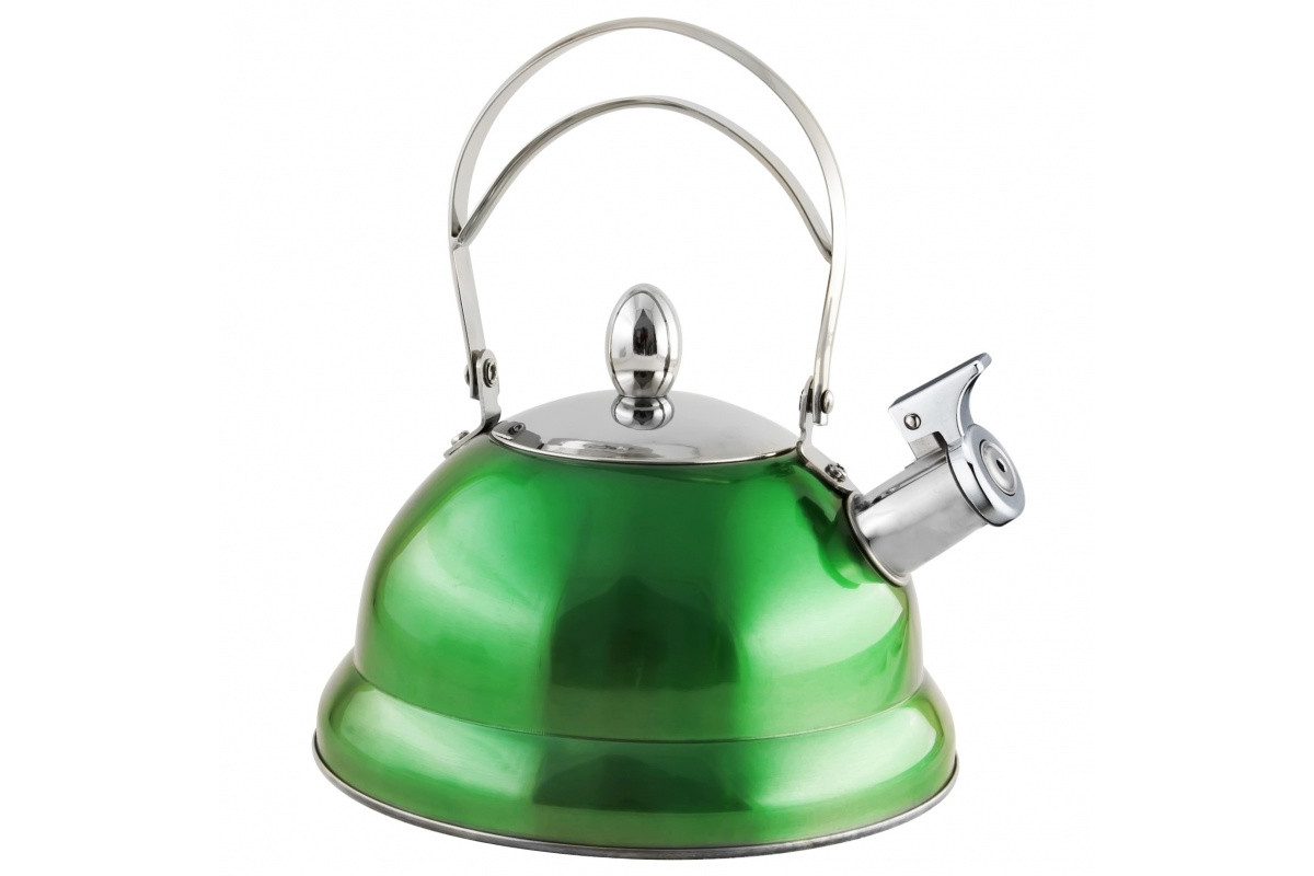 Чайник зі свистком зелений NS11KET