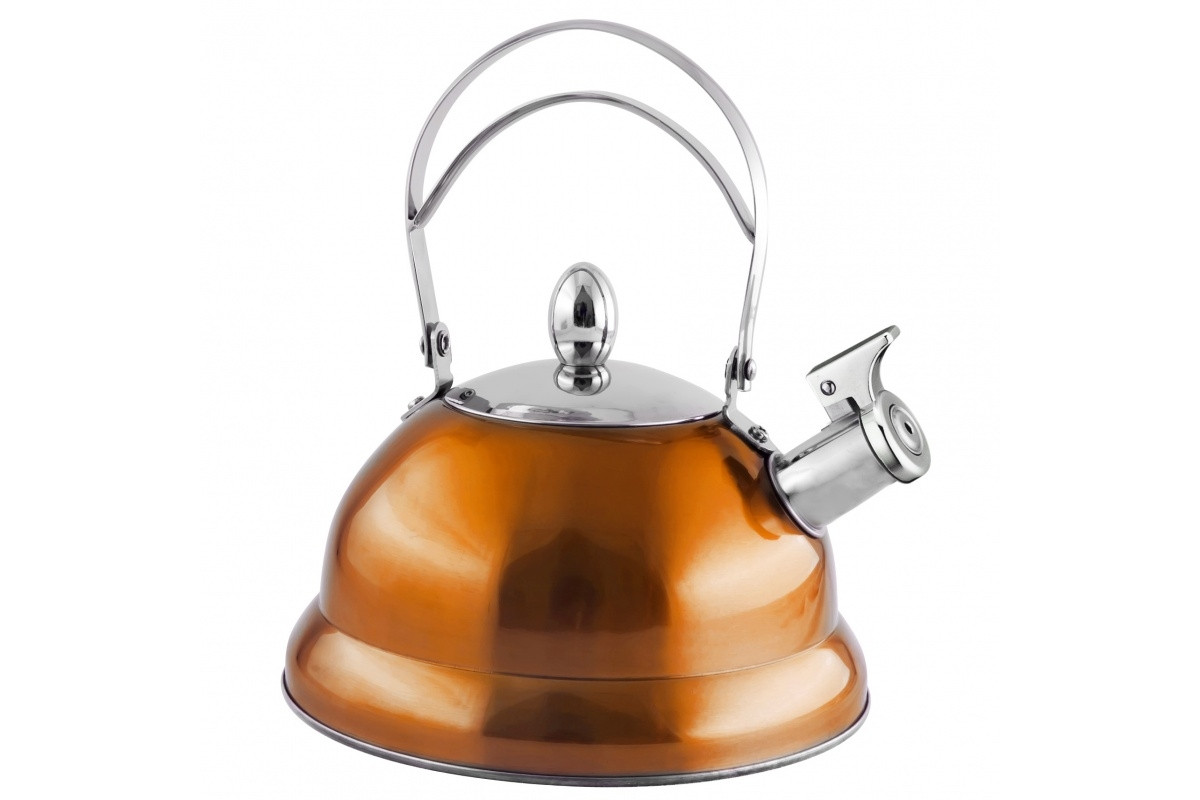 Чайник со свистком оранжевый NS11KET