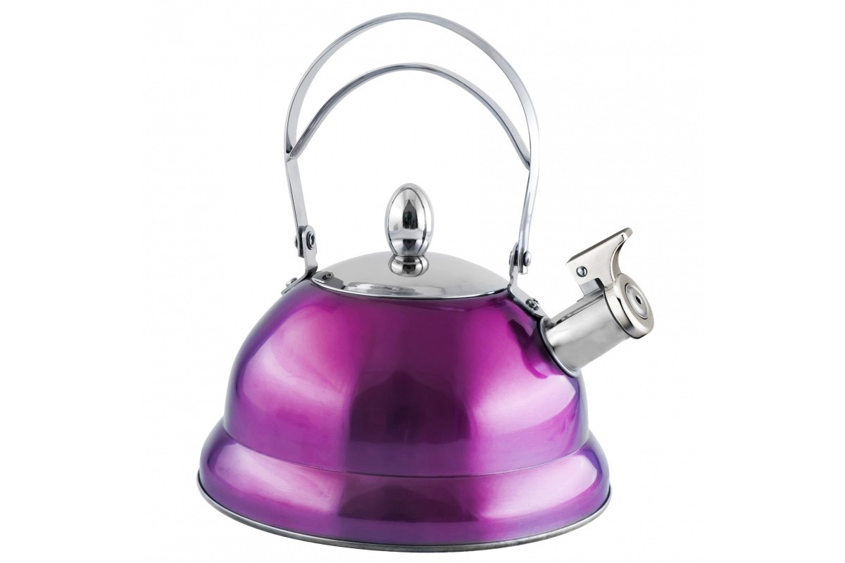 Чайник со свистком фиолетовый NS11KET