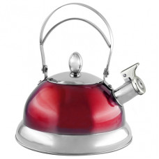 Чайник со свистком красный NS12KET