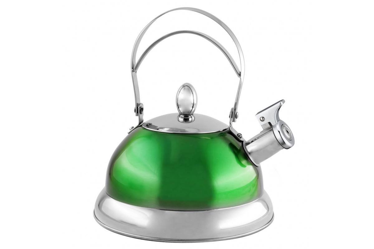 Чайник із свистком зелений NS12KET