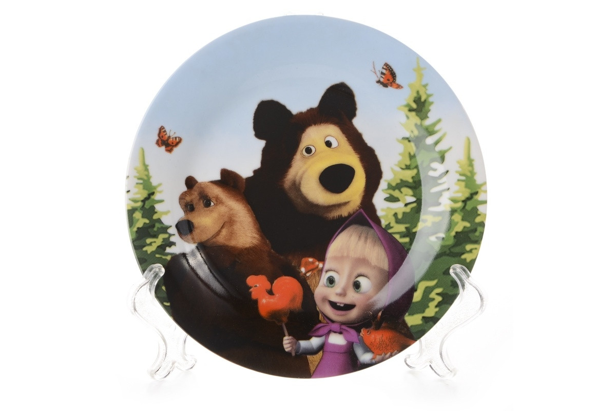 Набір дитячий 3 предмети "Маша та ведмідь" NPA3SETKIDS