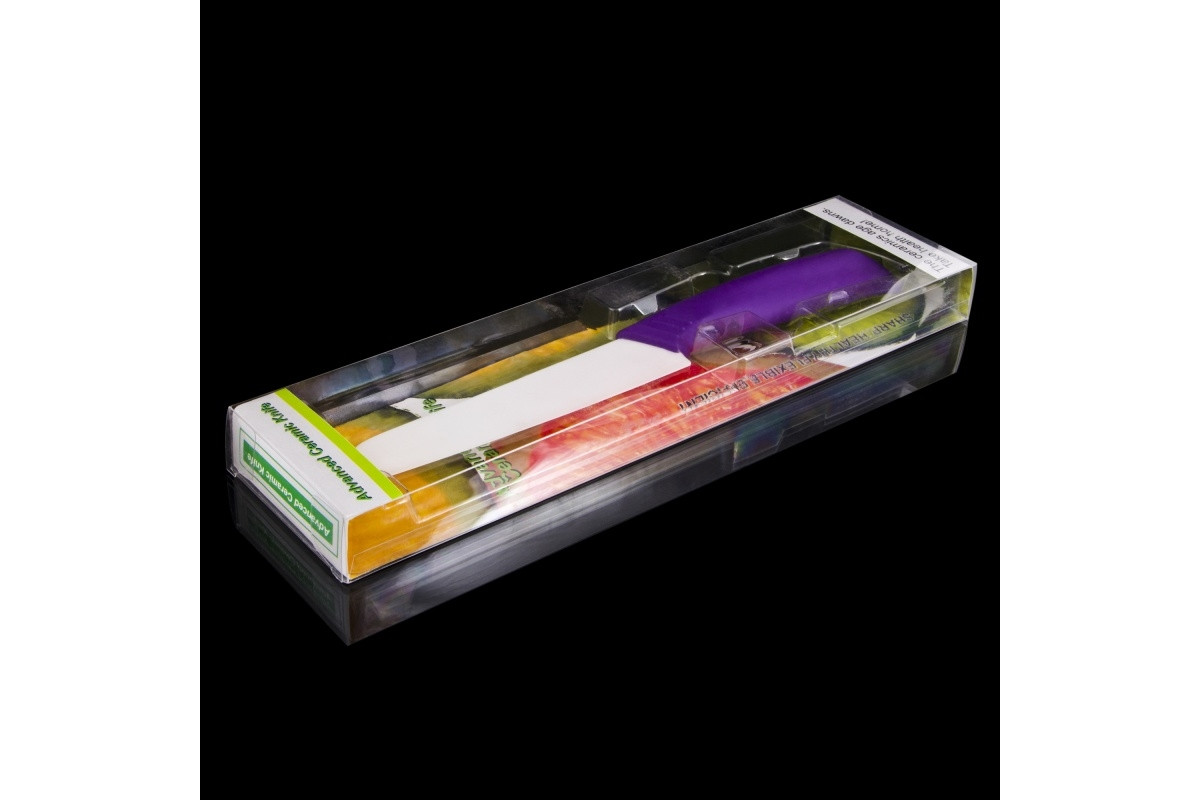 Нож для хлеба керамический 15см Purple (NS7KN3)