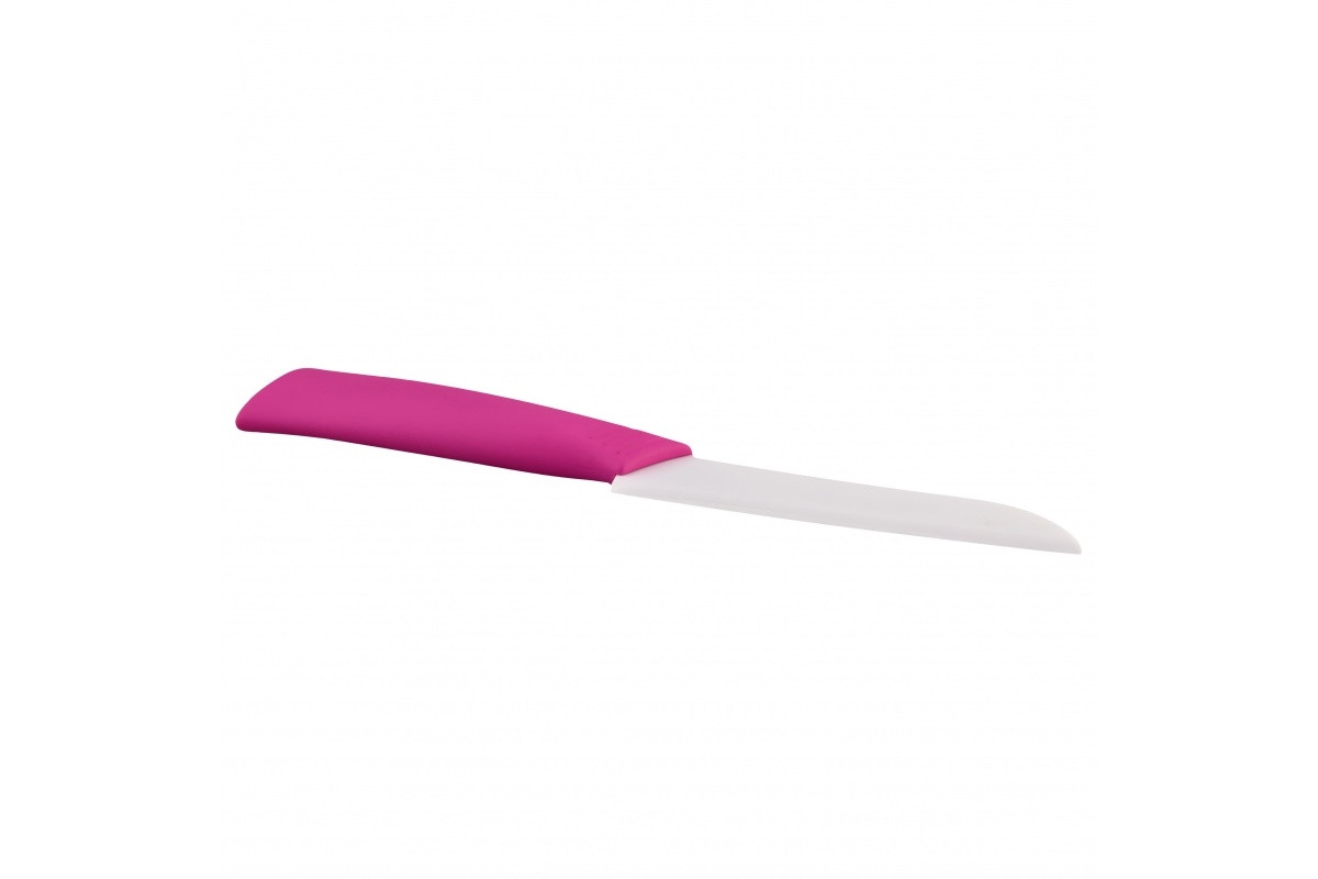 Нож керамический универсальный сантоку, лезвие 13cm NS7KN5/PINK