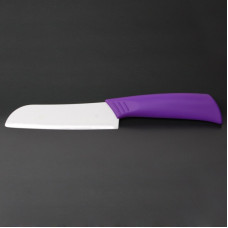 Нож керамический универсальный сантоку, лезвие 13cm NS7KN5/PURPLE