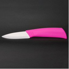 Нож для очистки овощей керамический, лезвие 8cm NS7KN7/PINK
