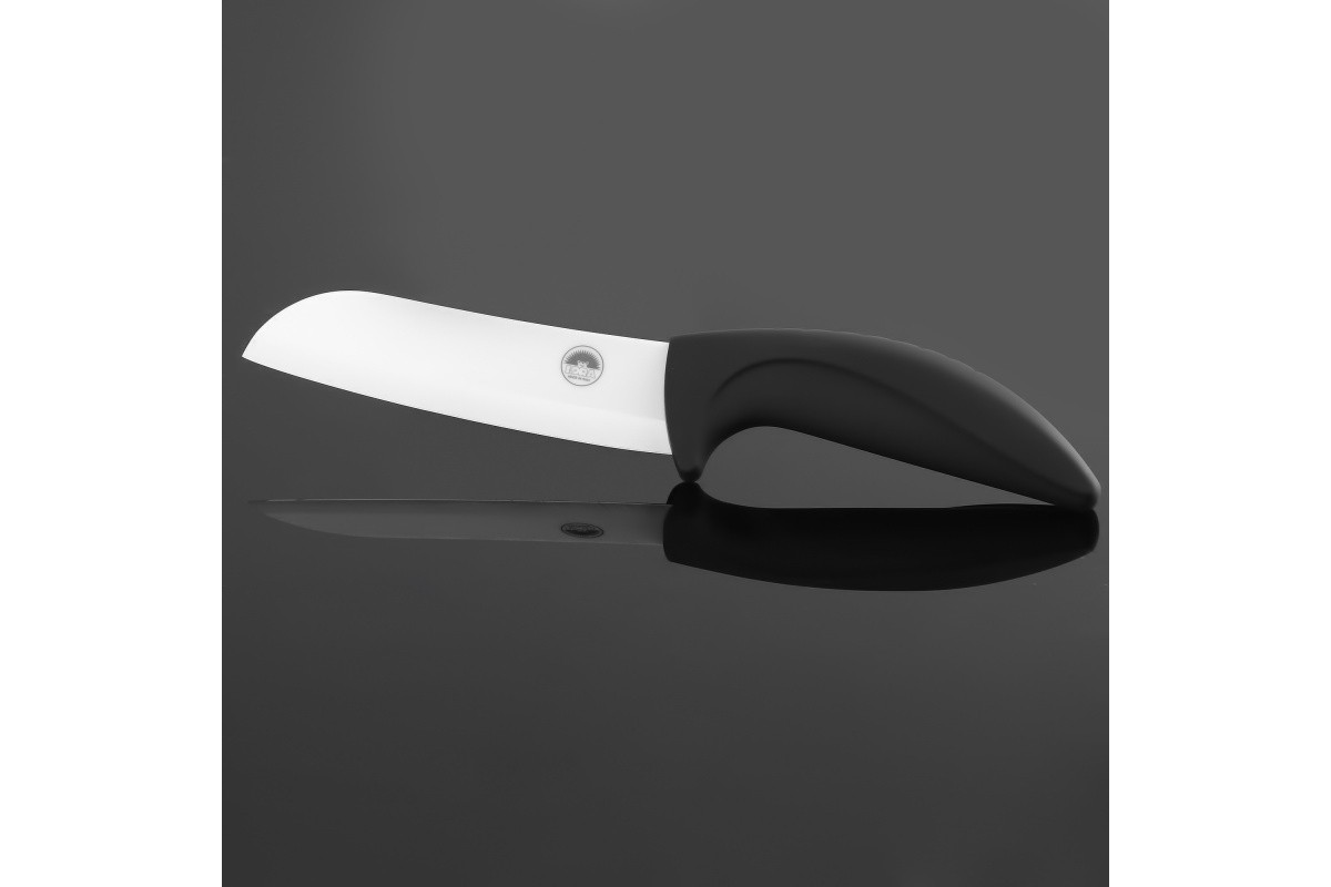 Нож-сантоку керамический, лезвие 12,5cm NC13KN/BK