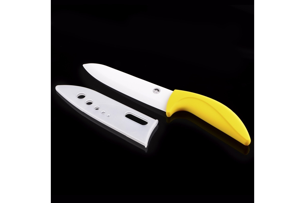 Нож керамический Шеф с чехлом, лезвие 15cm NC14KN/YL