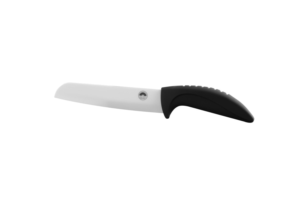 Нож для хлеба керамический, лезвие 15cm NC15KN/BK