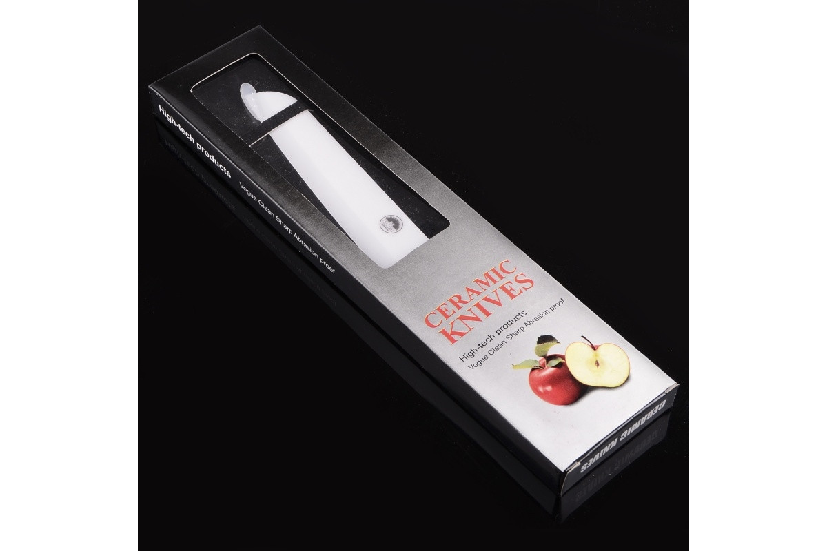 Нож для хлеба керамический, лезвие 15cm NC15KN/BK
