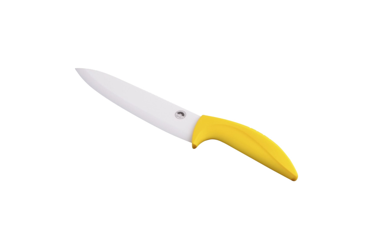 Нож керамический 17.5см Шеф Yellow (NC16KN)