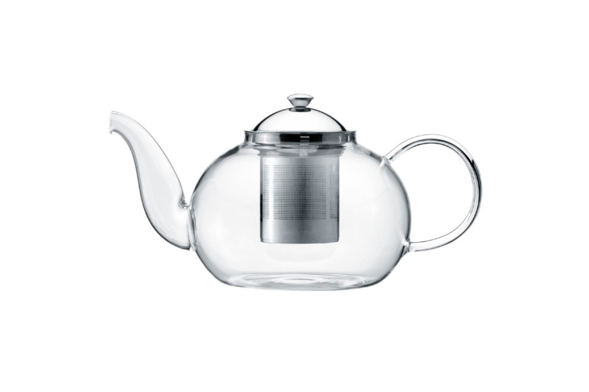 Заварник скляний для чаю з сіткою NG2KET/1500ml