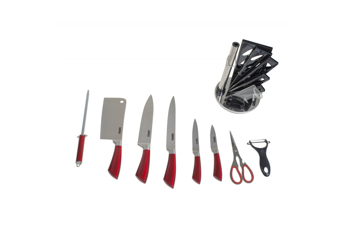 Набір ножів з підставкою NS42SETKN/Burg