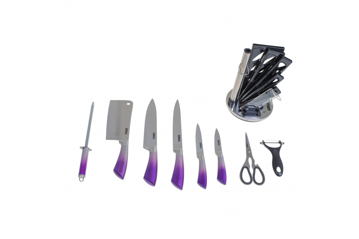 Набір ножів із підставкою NS43SETKN/Violet