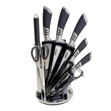 Набор ножей с подставкой Black (NS29SETKN)