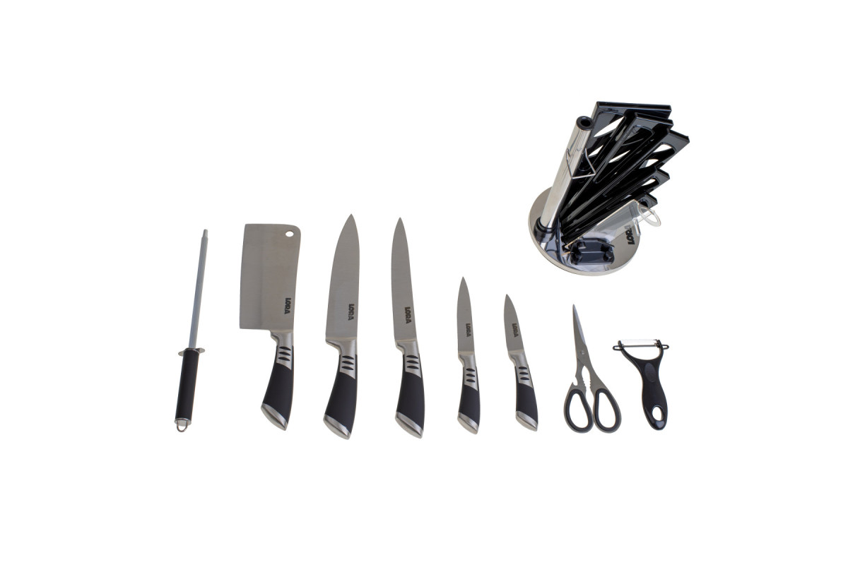 Набір ножів із підставкою NS29SETKN/BK