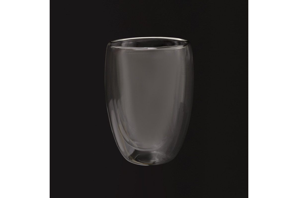 Набір склянок із подвійною стінкою 380 ml 2шт DOBLO