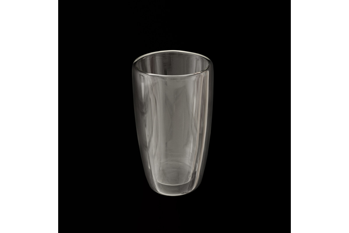 Набір склянок із подвійною стінкою 385 ml 2шт DOBLO