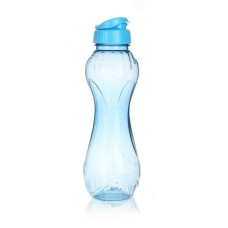 Бутылка пластиковая с крышкой TREND 600 мл Blue