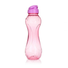 Бутылка пластиковая с крышкой TREND 600 мл Pink