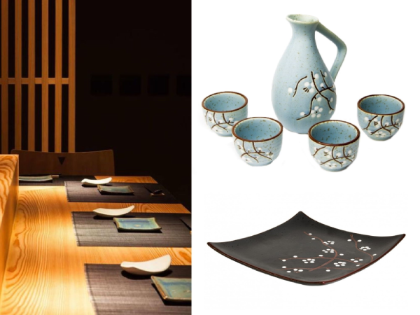 Таці та столики для обідів в японському стилі